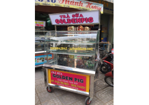 TỦ TRÀ SỮA - GOLDEN PIG