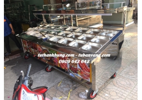 Tủ bán cá viên chiên 02 Tủ bán cá viên chiên 02